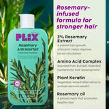 plhscod2 - PLIX - THE PLANT FIX Rosemary Anti Hairfall Regime| Advanced Shampoo - 200ml & Conditioner - 175ml - Looknstyle