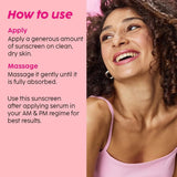 The Plant Fix Plix Spf 50+ Guava Glow Invisible Sunscreen For All Skin Type 50g - Deals999