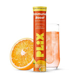 PLIX - THE PLANT FIX Vitamin C Immunity Booster 15 Effervescent Tablets,Pack Of 1 (Orange Flavour), - Deals999