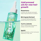 Plix - The Plant Fix Rosemary Hair Growth Advanced Hair Oil (100ml)
