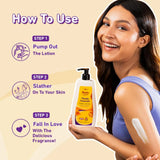 Plum BodyLovin' Vanilla Caramello Body Lotion | Cocoa Butter & Vitamin B5 for Deep Moisturization | Non-Greasy | Soft & Glowing Skin | for Dry to Very Dry Skin | Warm & Cozy Vanilla Fragrance - 400ml