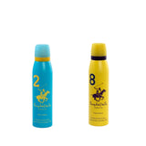 Beverly Hills Polo Club No.2 and No.8 deodorant for women 150ml
