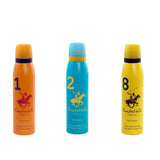 plwmndn128 - Beverly Hills Polo Club No.1, No2 and No.8 combo deodorant for women 150ml - Looknstyle