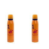plwmndo12 - Beverly Hills Polo Club No.1 deodorant for women 150ml (pack of 2) - Looknstyle