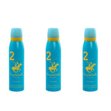 Beverly Hills Polo Club No.2 deodorant for women 150ml (pack of 3)