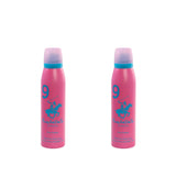 Beverly Hills Polo Club No.9 deodorant for women 150ml (pack of 2)