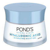 policr - Pond's Hydra Light Hyaluronic Acid Hydrating Night Gel - Plumps Skin for 72 Hours (50gm) - Looknstyle