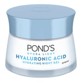 policr - Pond's Hydra Light Hyaluronic Acid Hydrating Night Gel - Plumps Skin for 72 Hours (50gm) - Looknstyle