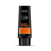 re50glsu - RENEE Glowscreen Spf 50 Sunscreen Cream - 50Ml, Pa++++ Uva & Uvb Protection, Hyaluronic Acid & Vitamin C|Non - Greasy Matte Formula, No White Cast|For All, Normal, Oily, Dry, Sensitive Skin Types - Looknstyle