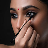 RENEE Hard Black Kajal Pen with Sharpener 0.35gm, Pack Of 2 | Matte Finish