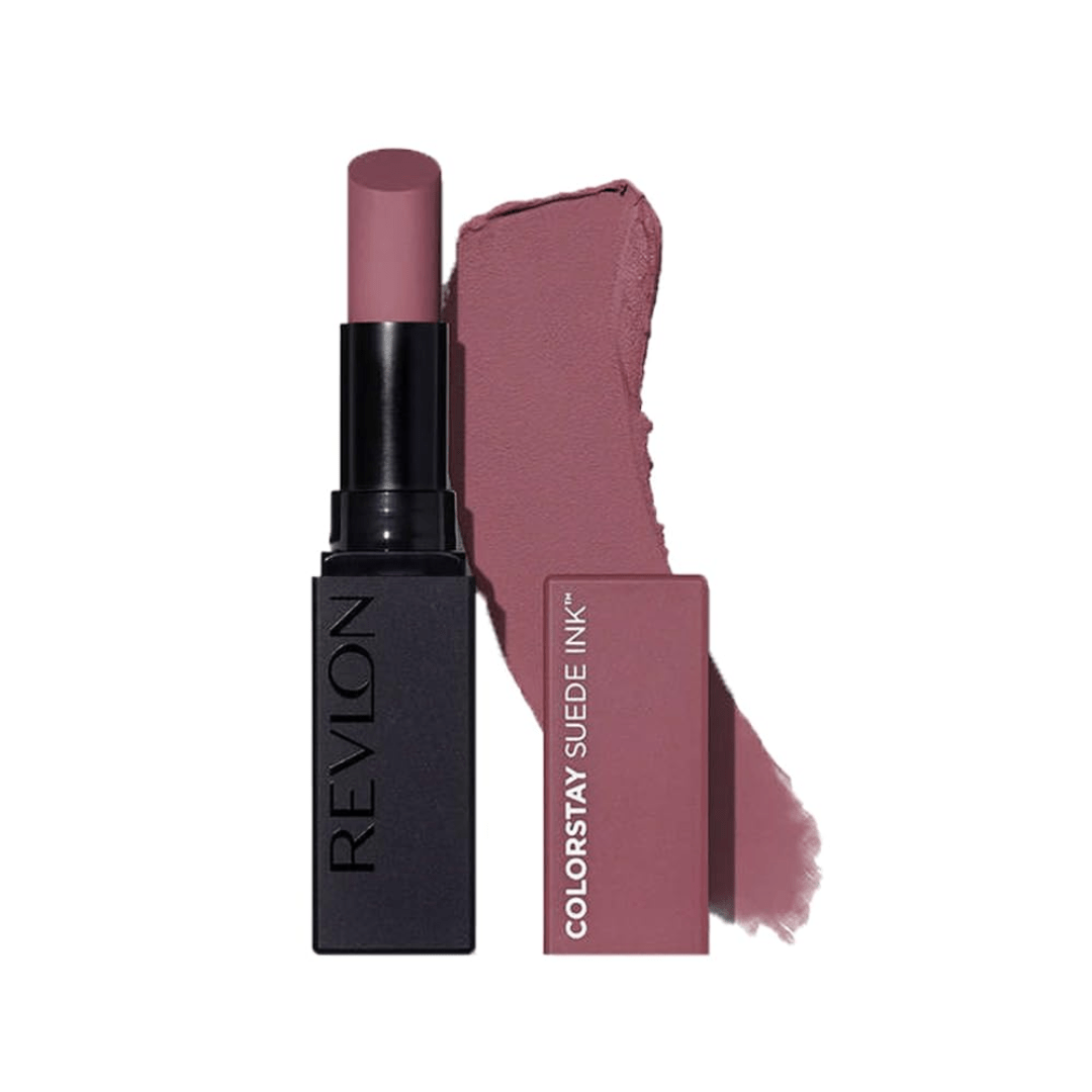 REVLON ColorStay Suede INK Lipstick, Waterproof, Longwear, Transfer proof, Antioxidant - rich Vitamin E, With Vegan Formula made without parabens, Power Trip - 012 - Deals999