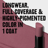 REVLON ColorStay Suede INK Lipstick, Waterproof, Longwear, Transfer proof, Antioxidant - rich Vitamin E, With Vegan Formula made without parabens, Power Trip - 012 - Deals999
