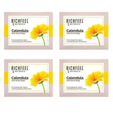 rich4 - Richfeel Calendula Anti - Acne Soap | For Skin prone to Acne & Blemishes | Physician Formulated | Helps Calm & Replenish Skin | 75 g (Pack of 4) - Looknstyle
