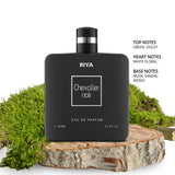 RIYA CHEVALIER NOIR For Men Eau De Parfum Spray Green, Musk, Mossy 100 ML