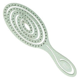ROOTSBRUSHRZTJ-GR - Roots Zero tangl Vent Hair Brush (Anit Plastic) & ZEROTANGL BRUSH FOR WET & DRY HAIR ; EVERYDAY USE; SILVER (RZTJ - GR - Looknstyle