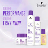 schfas - Schwarzkopf Professional Bonacure Frizz Away Shampoo With Babassu Oil (250ml) - Looknstyle