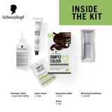 schhaicol6.68 - Schwarzkopf Simply Color Permanent Hair Color, 6.68 Hazelnut Brown (142.5ml) - Looknstyle