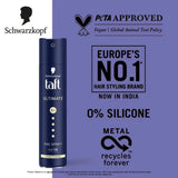 sctulmt - Schwarzkopf TAFT Ultimate Hair Spray For Hair With Crystal Shine | Hold 5+ For 72H hold (250ml) - Looknstyle