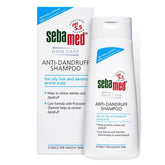 Sebamed Anti Dandruff Shampoo 200 ml | pH 5.5 | Reduces dandruff, scalp itching and irritation | Piroctone Olamine | Phthalates, SLS, Toxin and Parabens free | 50% dandruff reduction in 2 weeks - Deals999