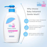 sebbgnwh - Sebamed Baby Gentle Wash, 400ml - Looknstyle