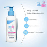 Sebamed Baby Massage Oil| With Soya Oil|Non - greasy|Ideal for newborn |150 ml - Deals999