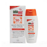sesulo - Sebamed Multi Protect Sun lotion SPF 50, 150 ml I UVA/UVB Protection filter I Water resistant sunscreen with pH 5.5 I Vitamin E I men & women I Suitable for children I Clinically tested. - Looknstyle