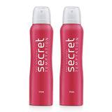 secret2 - Secret Temptation Pink Deodorant for Women, Long Lasting Floral Body Spray (150ml) - Looknstyle