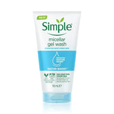 simplegelwash - Simple Water Boost Micellar Facial Gel Wash, 150 ml/5.07 oz (pack of 1) - Looknstyle