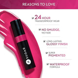sgrlips - SUGAR Cosmetics Partner In Shine Transferproof Glossy Lipstick | Lasts upto 24hrs | Transferproof & Smudgeproof - 3ml - 02 Brick Bardo - Looknstyle