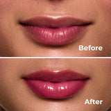 Lamel All In One Lip Tinted Plumping Oil- Pink sparkle, Lip Oil Tint for Pigmented Lips | Hydrating, Plumping & Glossy Lip Tint | Non-Sticky Lip Oil with Long-Lasting Tint | 3ml