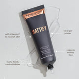 Revolution Pore Blur Primer Perfect Matte Face Primer, Peach, Makeup Primer for Poreless Smooth Long Lasting Makeup - Waterproof Brightening Makeup Base (Off White)