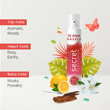 Secret Temptation Te Amo Dazzle No Gas Perfume Body Spray for Women (120ml)