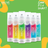 Secret Temptation Te Amo Sparkle No Gas Deodorant Perfume Body Spray for Women (120ml)