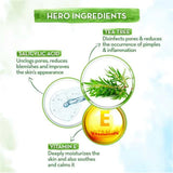 Mamaearth Tea Tree Oil-Free Moisturizer For Face For Oily Skin 80 ml