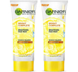 Garnier Set of 2 Bright Complete Vitamin C Brightening Face Wash - 100 g Each
