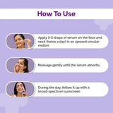 The Derma Co 15% Vitamin C Face Serum with 5% Niacinamide & Hyaluronic Acid | Non Irritating & Non Sticky | Brightening Serum For Dull Skin (30ml) - Deals999