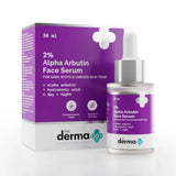 apaarbtsrm - The Derma Co 2% Alpha Arbutin Face Serum - 30ml Treats Dark Spots - Looknstyle