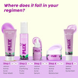 The Plant Fix Plix Jamun Active Acne Range With Cleanser, 2% Salicylic Acid Serum, Smoothie Moisturizer, & Toner l Reduces Active Acne l Detoxifies The Skin ( pack of 4 ) - Deals999