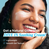 TORRIDENDIVEINSOOTHINGCREAM - TORRIDEN DIVE - IN Low - Molecular Hyaluronic acid Soothing Cream 3.38 fl oz | Facial Moisturizer Gel for Sensitive, Dry Skin | Fragrance - free, Alcohol - free, No Colorants | Vegan, Clean, Cruelty - Free - Looknstyle