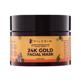 Pilgrim 24K Gold Facial Mask for Glowing & Radiant Skin Depigmentation (50)