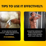 urb12 - urbangabru Hair Removal Cream Spray For Men| Painless Body Hair Removal Fpray For Chest, Back, Legs & Under Arms (200 ml, Aloe Vera) - Looknstyle