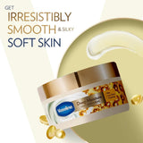 vase3 - Vaseline Deep Moisture Silky Body Creme, 180 g. With Cera - Boost Technology for Silky Smooth Skin - Looknstyle