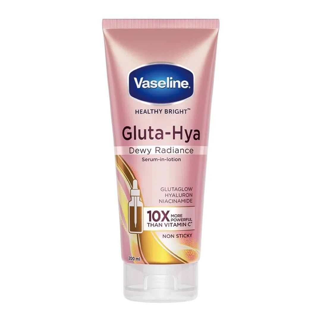 vase5 - Vaseline Gluta - Hya Dewy Radiance, 200ml, Serum - In - Lotion, Boosted With GlutaGlow, for Visibly Brighter Skin from 1st Use - Looknstyle