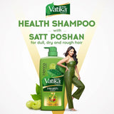 Dabur Vatika Health Shampoo | With 7 natural ingredients | For Smooth, Shiny & Nourished Hair (640ml)