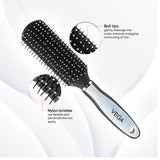 VEGABRUSHE39-FB - Vega Flat Hair Brush - E39 - FB - Looknstyle