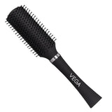 VEGABRUSHE5-FBN - Vega Plastic Handled Flat Brush , BlackE5 - FBN - Looknstyle