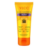 spf50tdtd - VLCC De - Tan SPF 50 PA+++ Sunscreen Gel Crème - 50g - Looknstyle