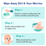 Chicco Wet Wipes Sticker 72 Pcs