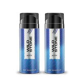 wsactdo150 - Wild Stone Activ Deodorant for Men, Pack of 2 (150ml each) - Looknstyle