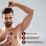 ws22 - Wild Stone Bronze No Gas Deodorant For Men 120ml (Pack of 3) - Looknstyle
